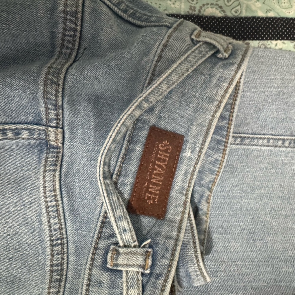 Shyanne Blue Flare Wide Leg Jeans Classic Denim